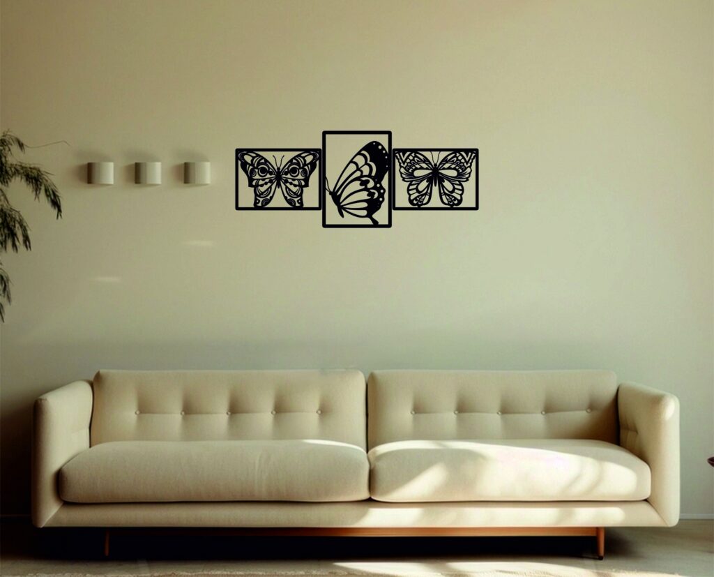 fondo1 Tríptico de mariposas – 3 piezas, 40 × 110 cm